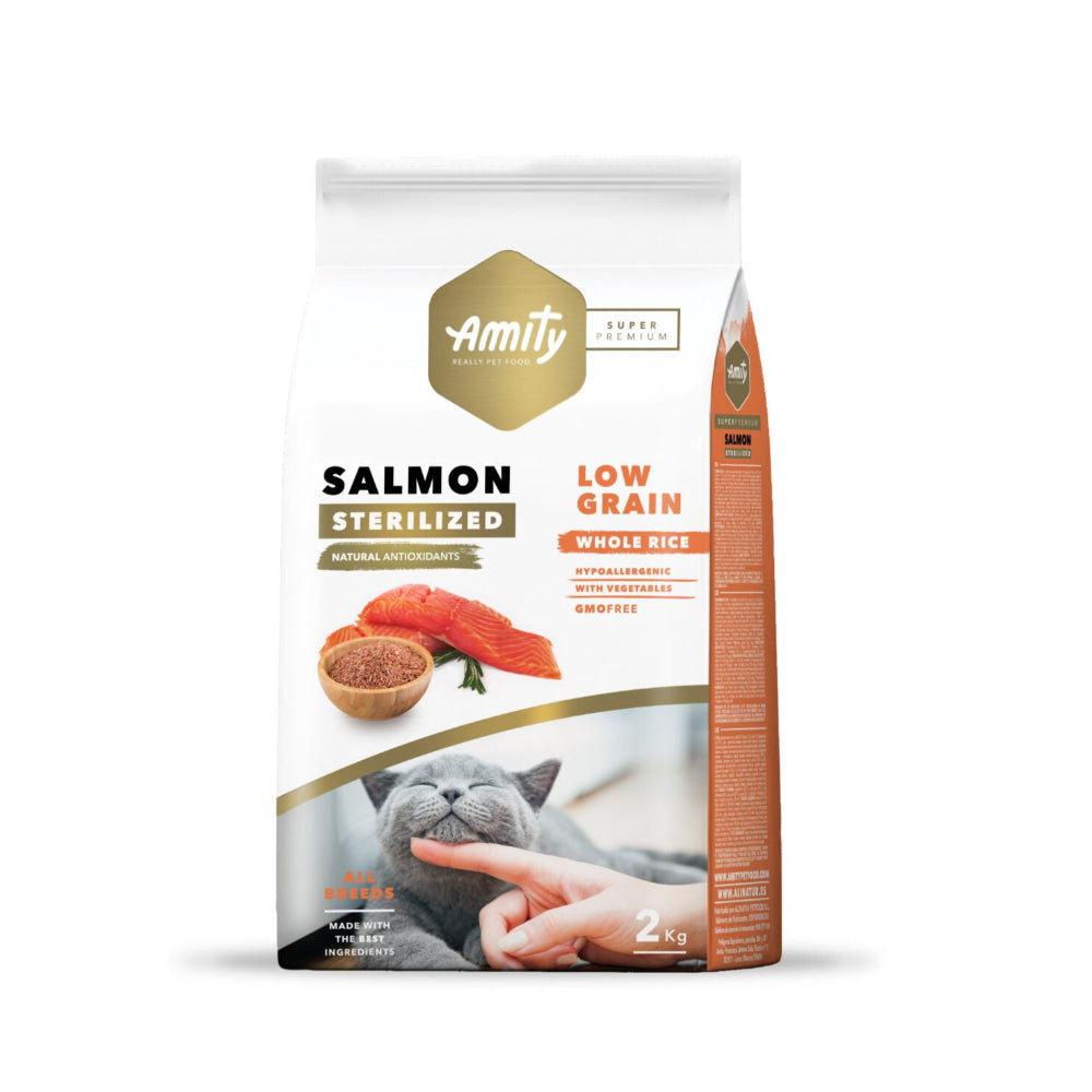 Amity Salmon Adult Cat Sterilized 2 Kg