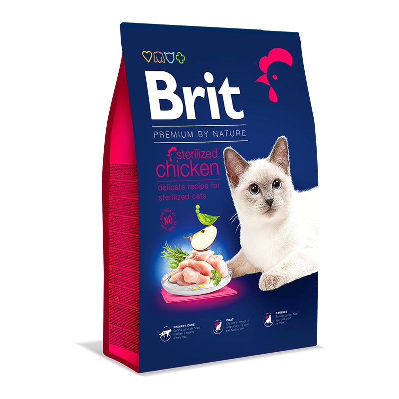 Brit Premium Sterilized Chicken 8 KG