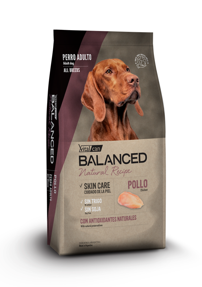 Balanced Natural Recipe Pollo 15 KG