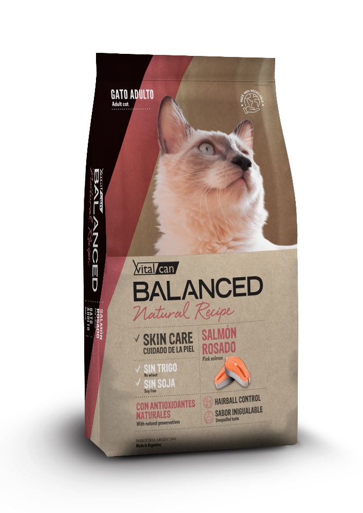 Balanced Natural Recipe Salmon Gato 7.5 KG
