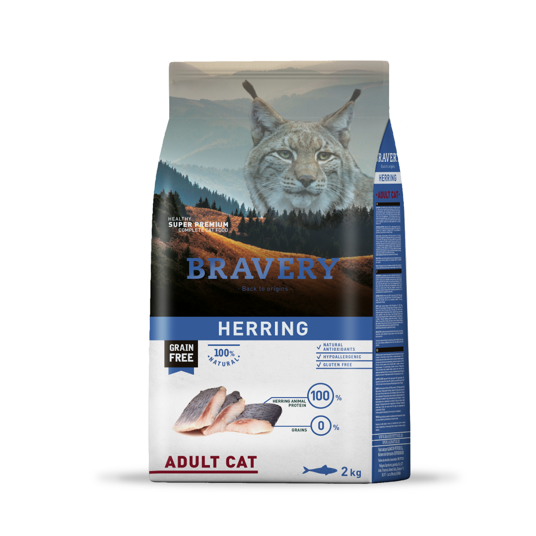 Bravery Herring Adult Cat 2 KG