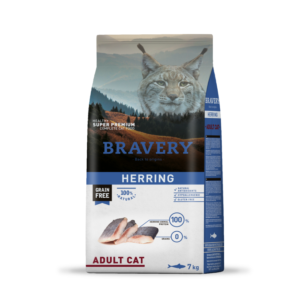 Bravery Herring Adult Cat 7 KG