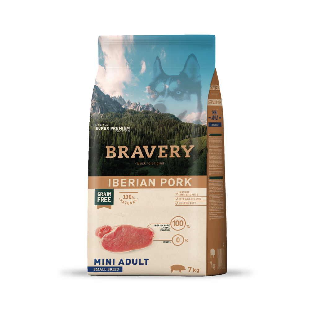 Bravery Iberian Pork Mini Adult Small Breed 7 KG