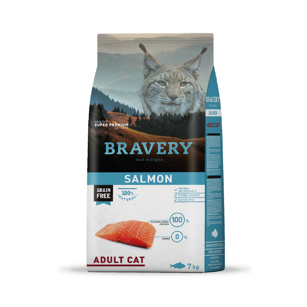 Bravery Salmon Adult Cat 2 KG