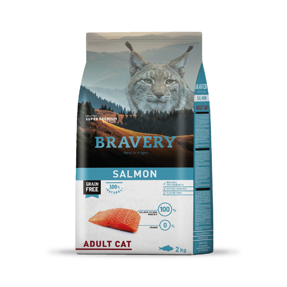 Bravery Salmon Adult Cat 7 KG