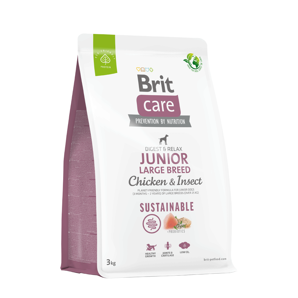 Brit Care Junior Large Breed Chicken Insect 3 KG