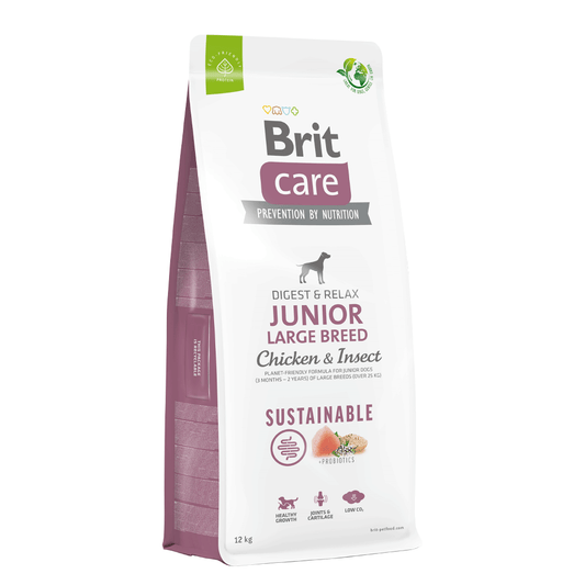 Brit Care Junior Large Breed Chicken Insect 12 KG