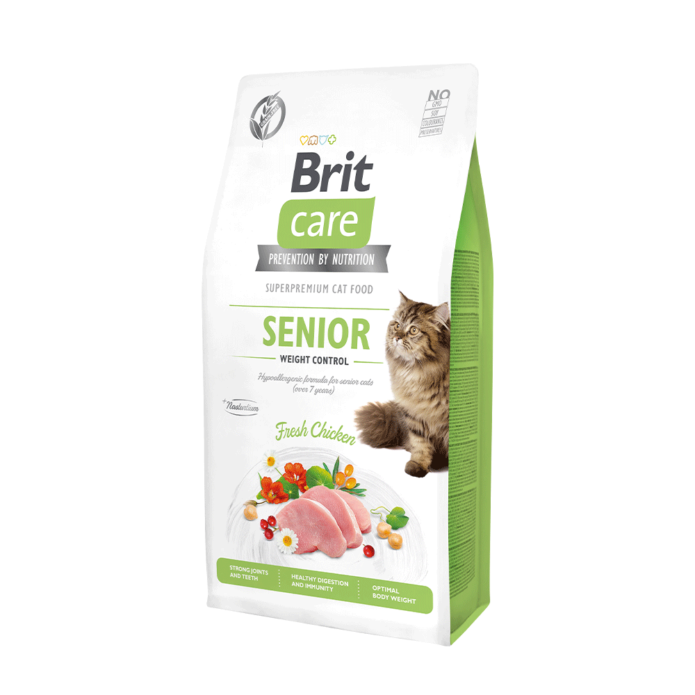 Brit Care Gato Senior Weight Control 7 KG