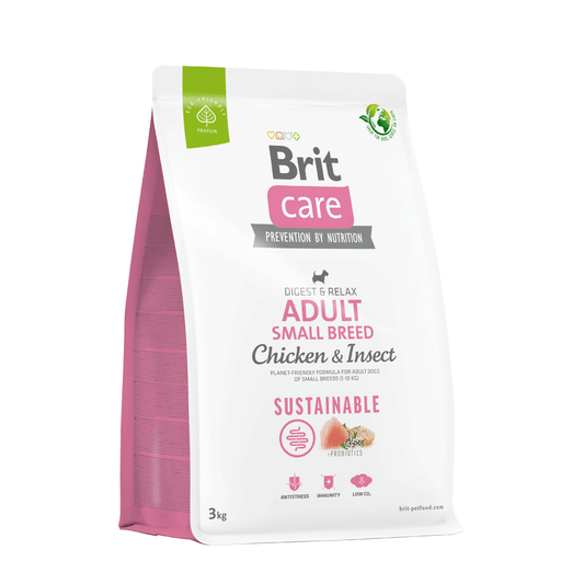 Brit Care Adulto Raza Pequeña Chicken Insect 3 KG