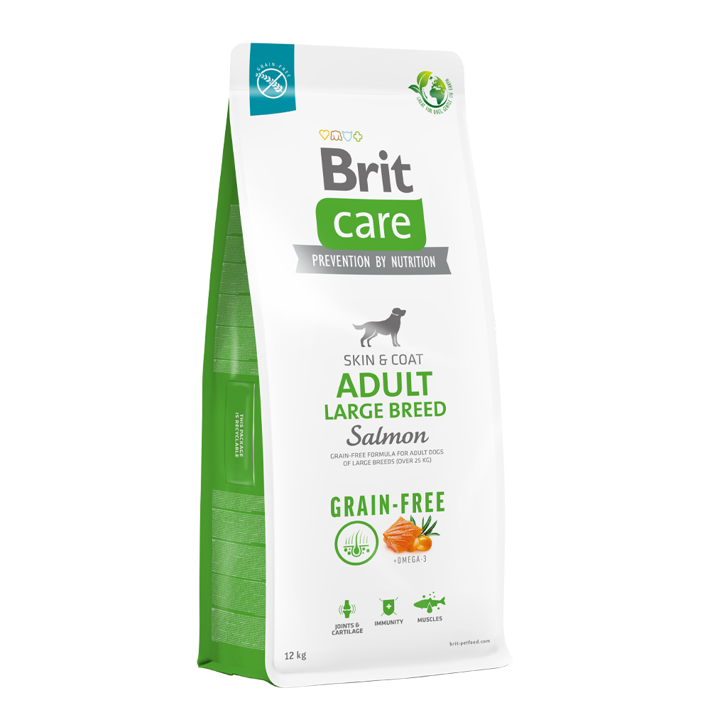 Brit Care Adulto Raza Grande Salmon 12 KG