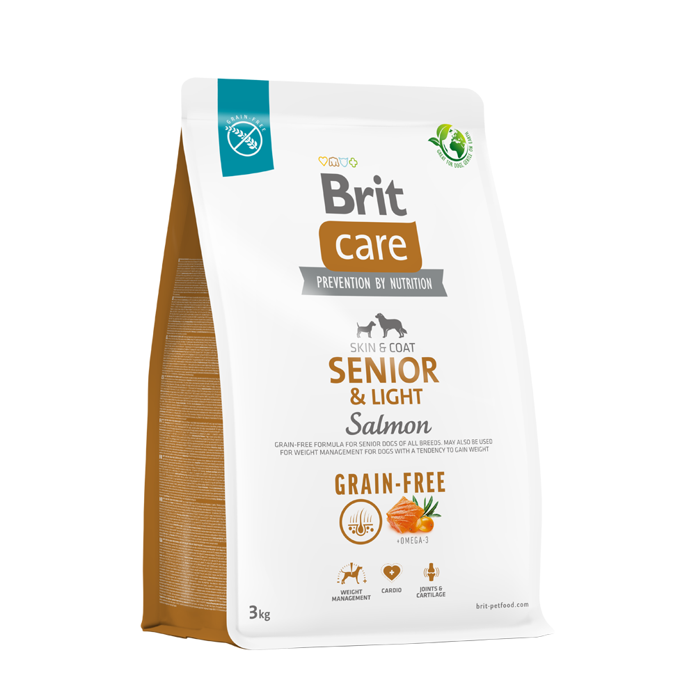 Brit Care Senior & Light Salmon 3 KG
