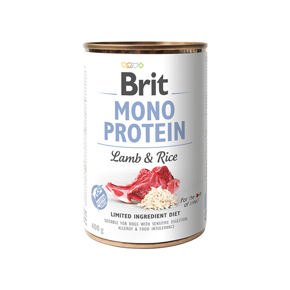 Brit Mono Protein Lamb & Rice 400 GR