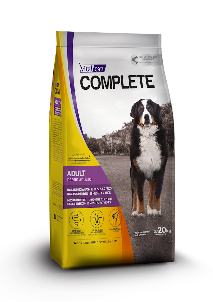 Complete Perro Adulto Raza Mediana y Grande 20 KG