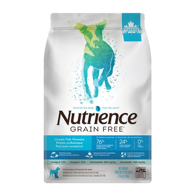 Nutrience Perro Grain Free Pescado Oceanico 2.5 KG