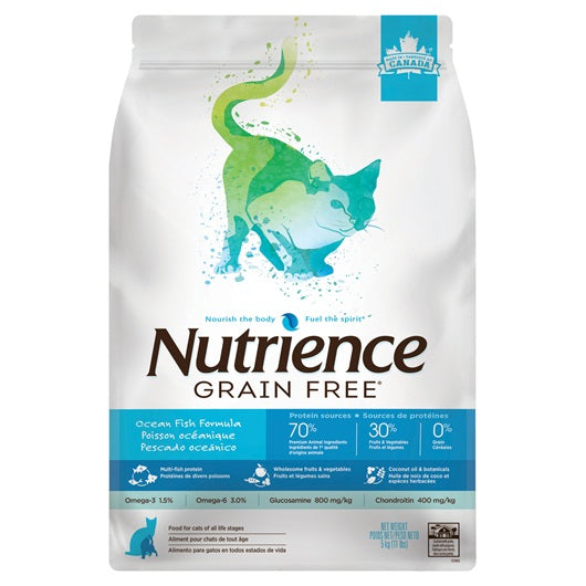 Nutrience Grain Free Gato Pescado Oceánico 5 KG