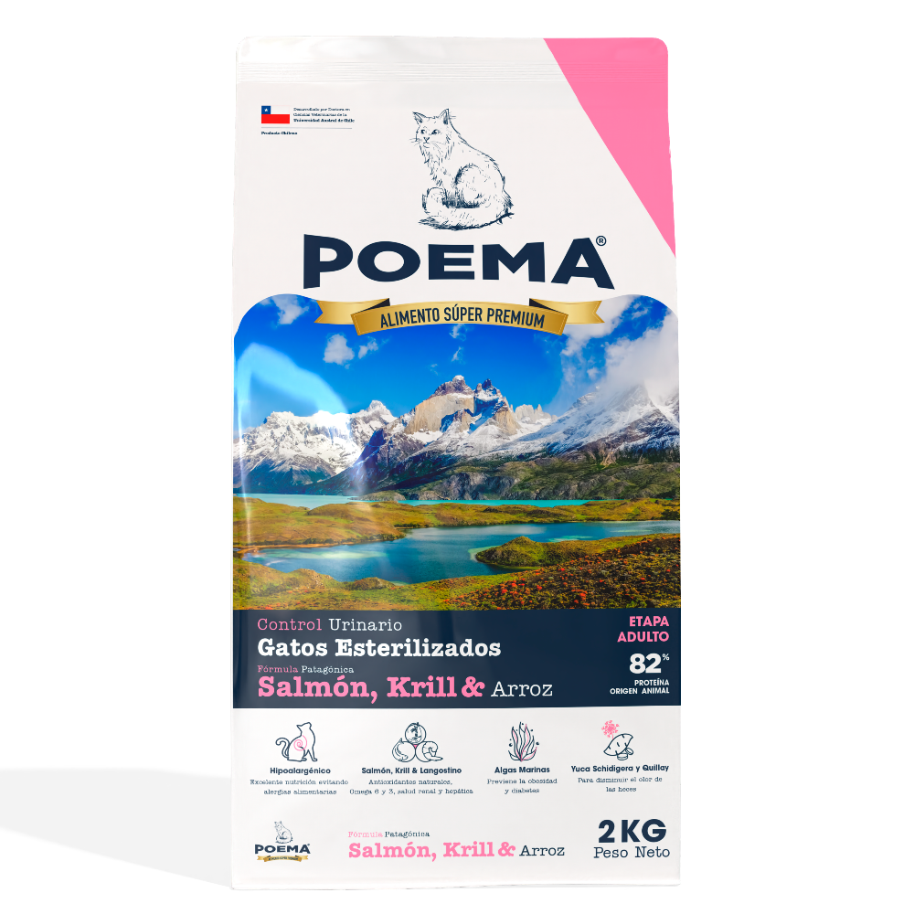Poema Gato Adulto Urinario 2 Kg