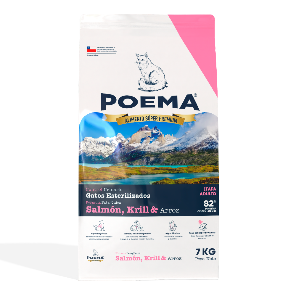 Poema Gato Urinario Hipoalergenico 7 Kg
