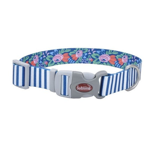 COASTAL SUBLIME COLLAR FLOWER TEAL "L"