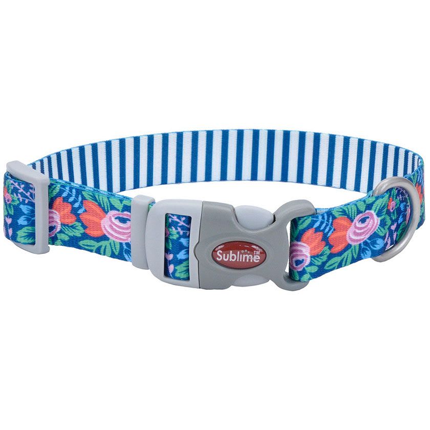 COASTAL SUBLIME COLLAR FLOWER TEAL "S/M"