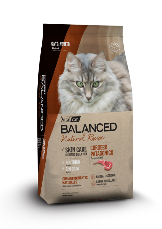 Balanced Natural Recipe Cordero Gato 7.5 KG
