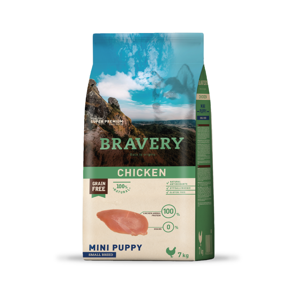 Bravery Chicken Mini Puppy Small Breed 7 KG