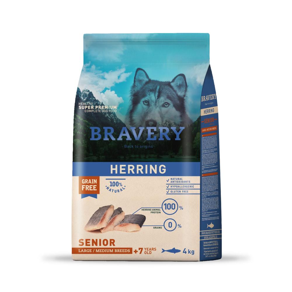 Bravery Herring Senior Large / Medium Breed 12 Kg