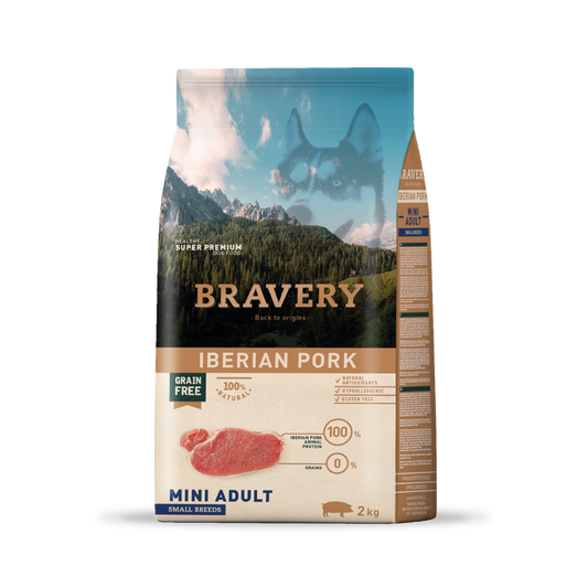 Bravery Iberian Pork Mini Adult Small Breed 2 KG