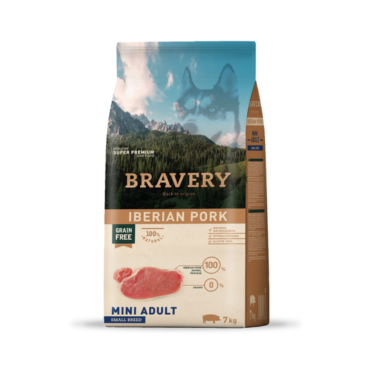 Bravery Iberian Pork Mini Adult Small Breed 7 KG