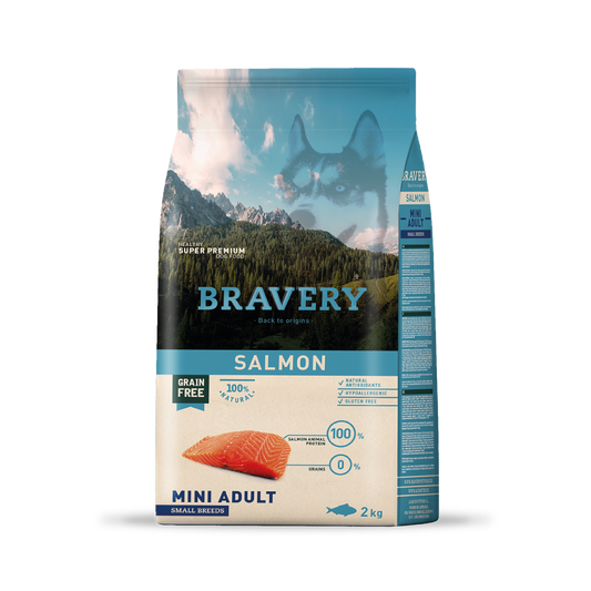 Bravery Salmon Mini Adult Small Breed 2 KG
