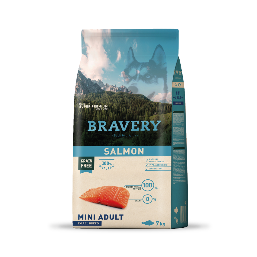 Bravery Salmon Mini Adult Small Breed 7 KG