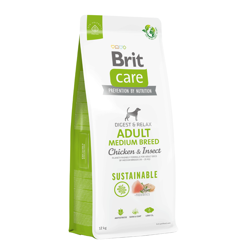 Brit Care Adulto Raza Mediana Chicken Insect 12 KG