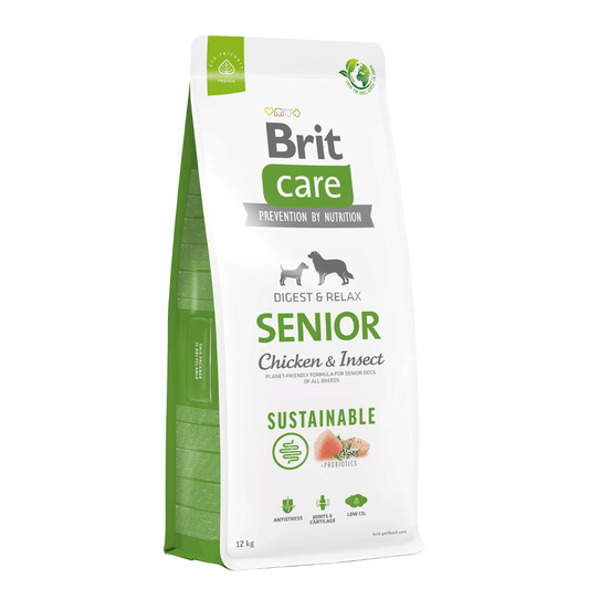 Brit Care Chicken and Insect Senior / Pollo e Insecto 12 KG