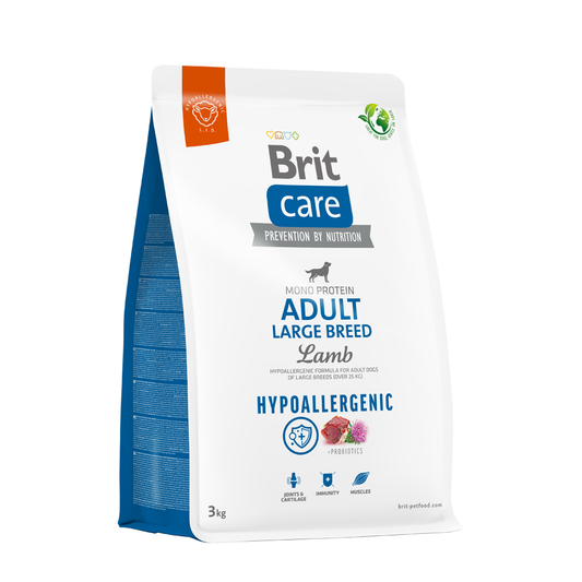Brit Care Adulto Raza Grande Cordero 3 KG
