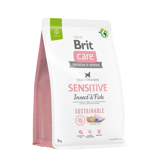 Brit Care Sensitive  Insect and Fish / Insecto y Pescado 3 KG