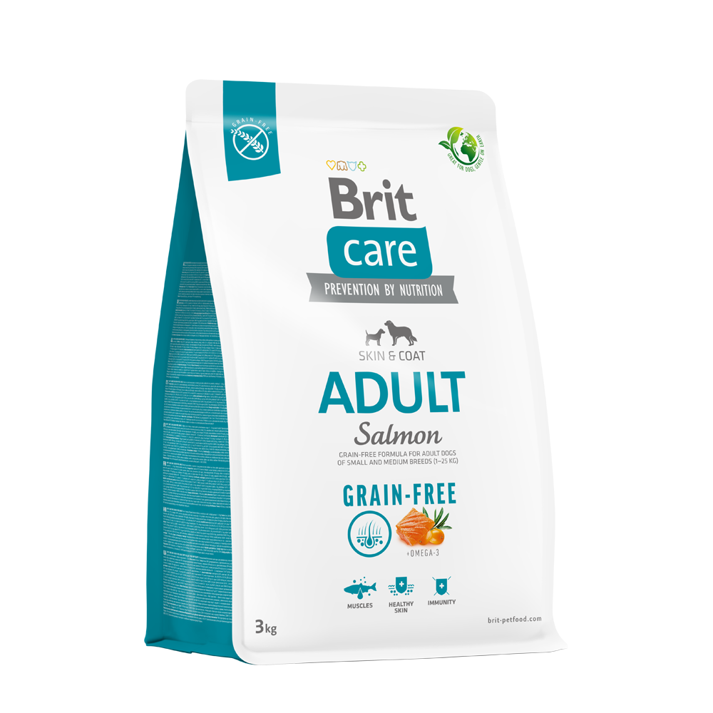 Brit Care Adulto Salmon Raza Pequeña y Mediana 3 KG