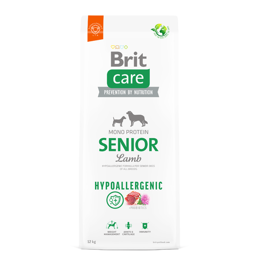 Brit Care Hipoalergenico Senior Cordero (Lamb) 12 KG