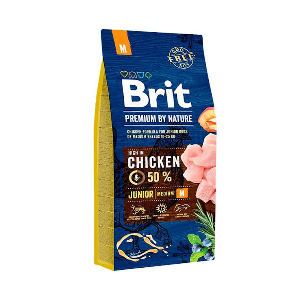 Brit Premium by Nature Junior Medium 15 KG
