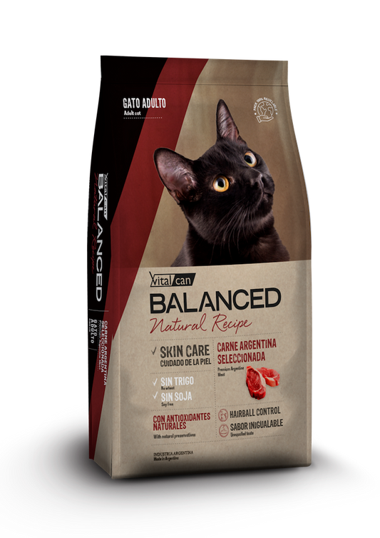 Balanced Natural Recipe Carne Argentina Gato 7.5 KG