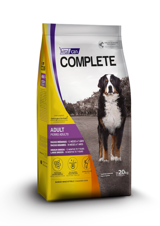 Complete Perro Adulto Raza Mediana y Grande 20 KG