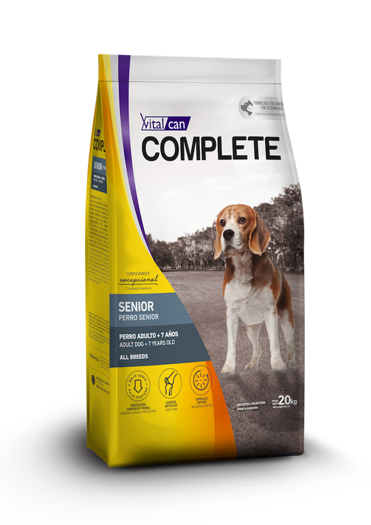 COMPLETE PERRO SENIOR ALL BREEDS 20 KG