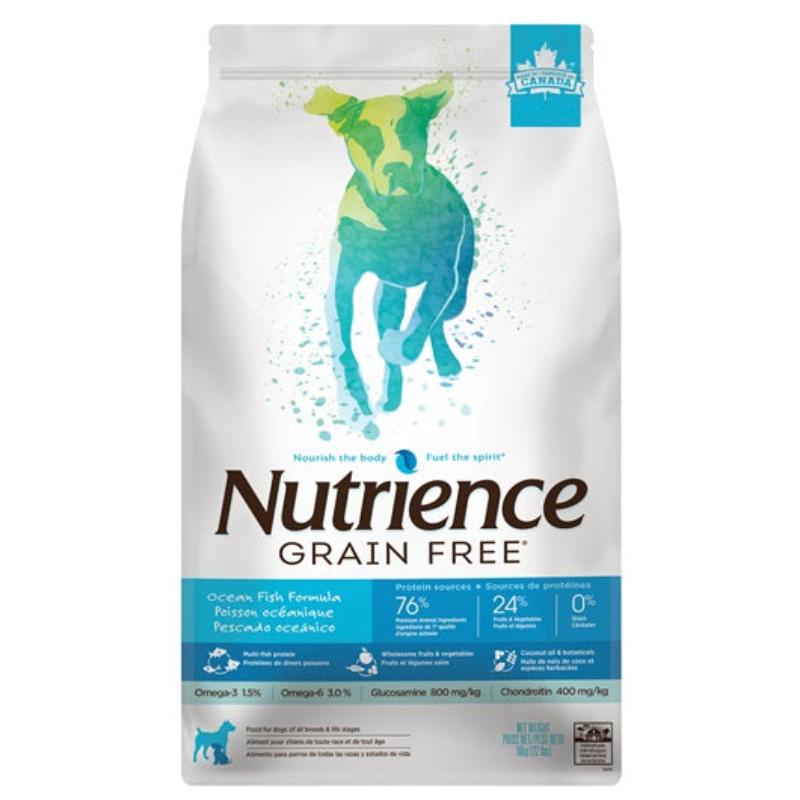 Nutrience Grain Free Perro Pescado Oceanico 10 KG