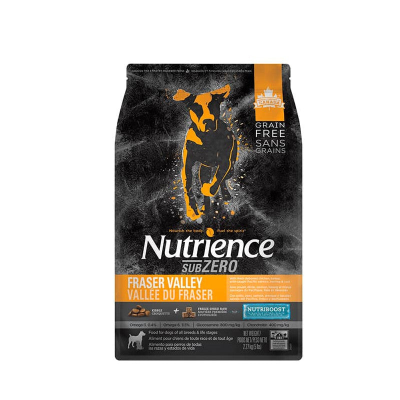 NUTRIENCE SUBZERO DOG FRASER VALLEY 5 KG