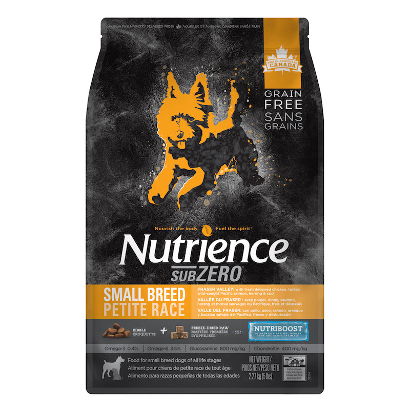 Nutrience Subzero Fraser Valley Perro Raza Pequeña 1.8 KG