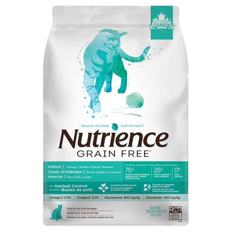Nutrience Gato Grain Free Indoor 5 KG