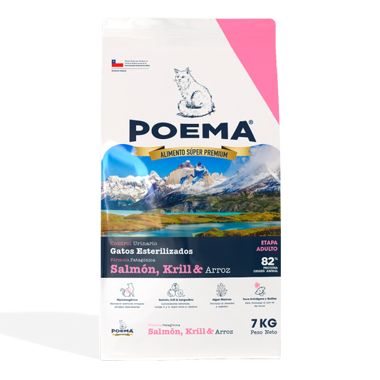 Poema Gato Urinario Hipoalergenico 7 Kg