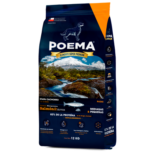 Poema Cachorro Salmon 12 Kg