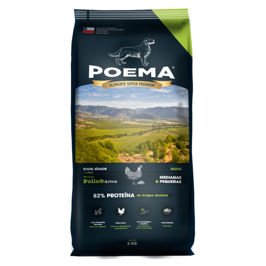 Poema Senior Pollo 3 Kg