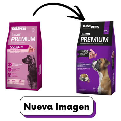 Vitalcan Premium Perro Adulto Cordero 20 KG
