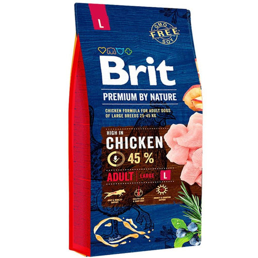 Brit Premium by Nature Large / Adulto Raza Grande  15 KG