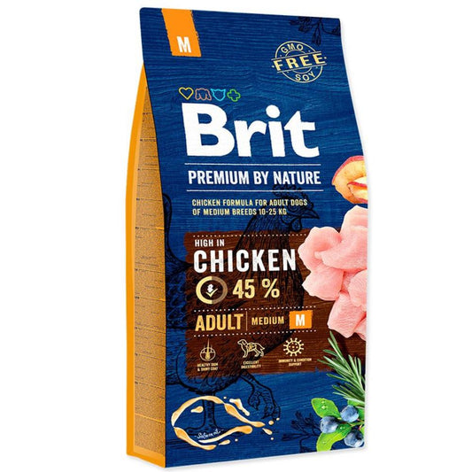 Brit Premium by Nature Adult Medium 15 KG